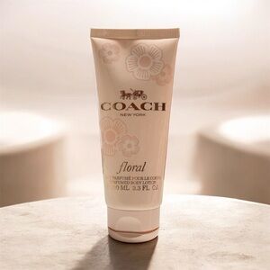Coach FLORAL Perfumed Body Cream 3.3oz/ 100ml New w/o Box Flaw In Cover
